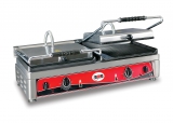 Contactgrill | 2x 36 x 27 cm | Gegroefd/gegroefd